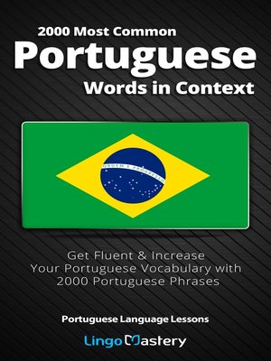 cover image of 2000 Most Common Portuguese Words in Context